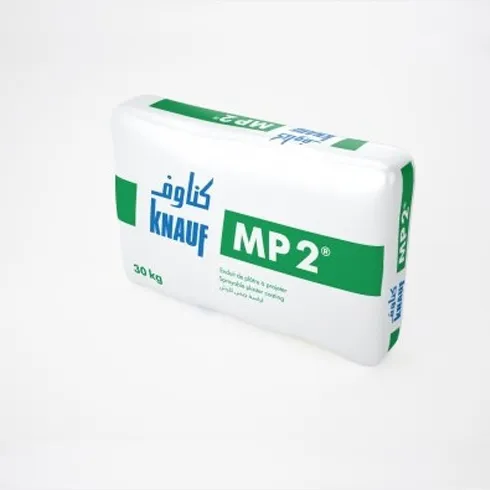 ENDUIT DE PLATRE A PROJETER MP2 SAC 30kG knauf Tunisie