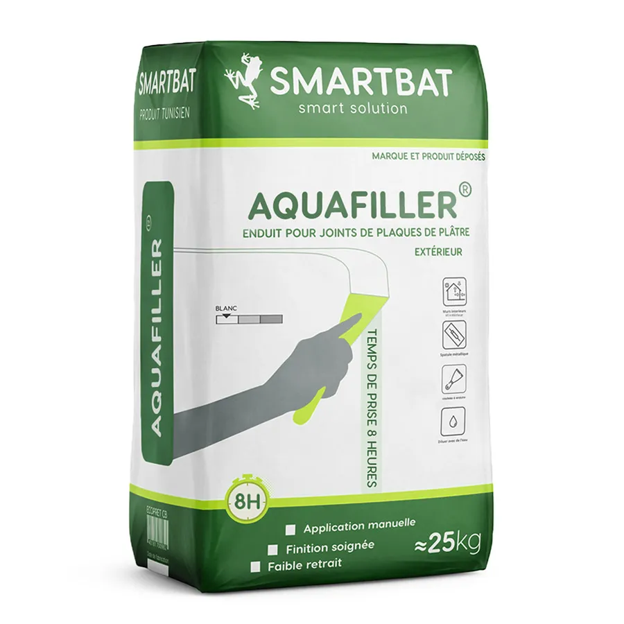 ENDUIT JOINT AQUAFILLER 8H 25 KG SMARTBAT Tunisie