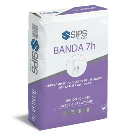 ENDUIT JOINT BANDA 7H SAC 25kg SIPS Tunisie