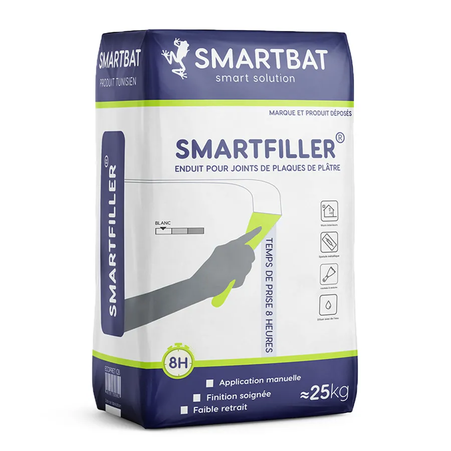 ENDUIT JOINT SMARTFILLER 8H 25 KG SMARTBAT Tunisie